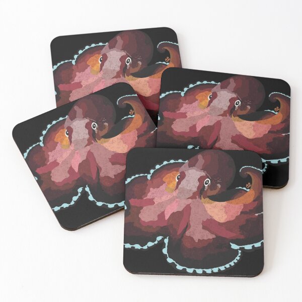 Item preview, Coconut Octopus(Amphioctopus marginatus) designed and sold by Alawstrations.