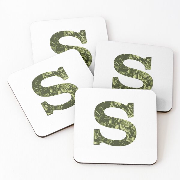 Item preview, a alphabet letter S monogram designed and sold by patternsplus.