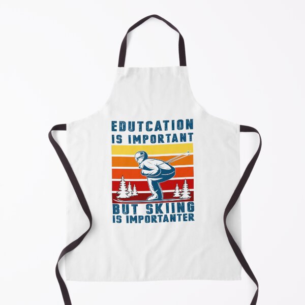 Item preview, Education is important but skiing Is Importanter - skiing Graphic Tee - skier Gifts designed and sold by HMMOUCH.