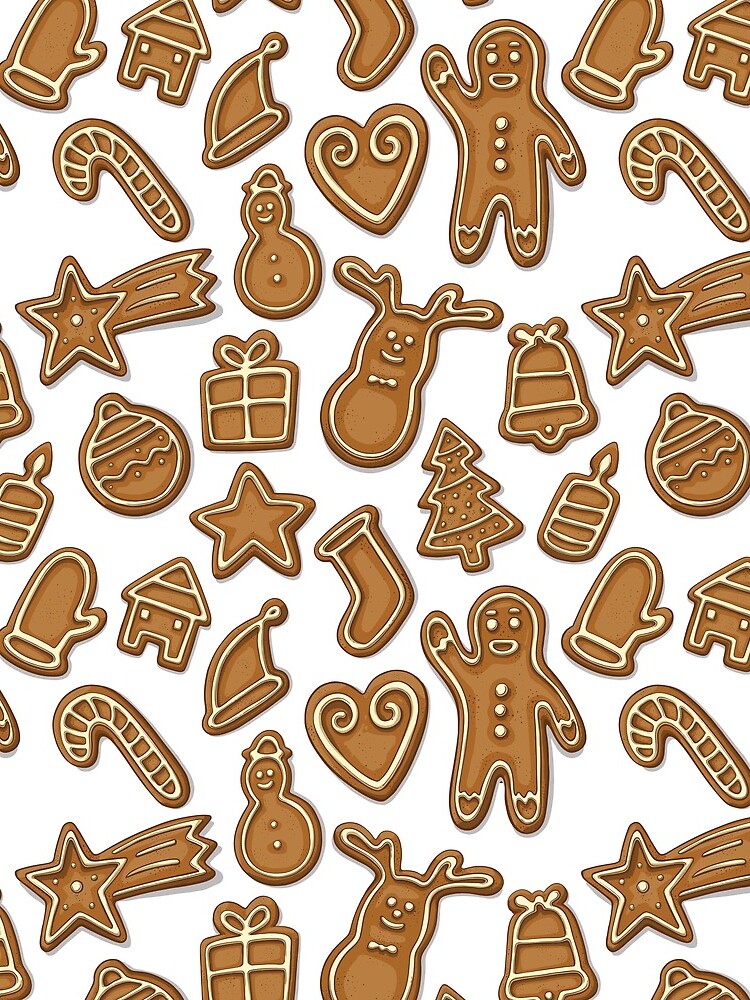Discover Gingerbread Cookies Christmas Mini Skirt