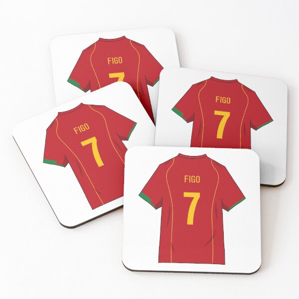 Item preview, Luis Figo Portugal Euro 2004 Jersey designed and sold by Zgjimi17.