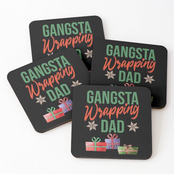 Item preview, Gangsta Wrapping Dad | Holiday puns designed and sold by DeliriousSteve.