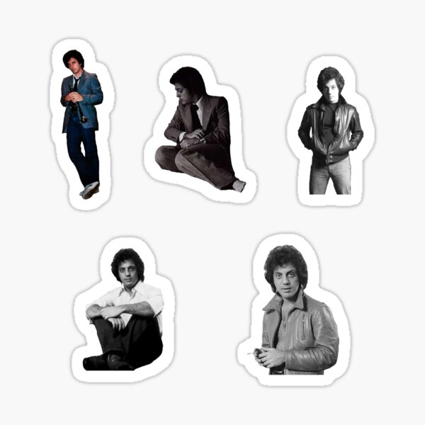 Billy Joel sticker pack Sticker