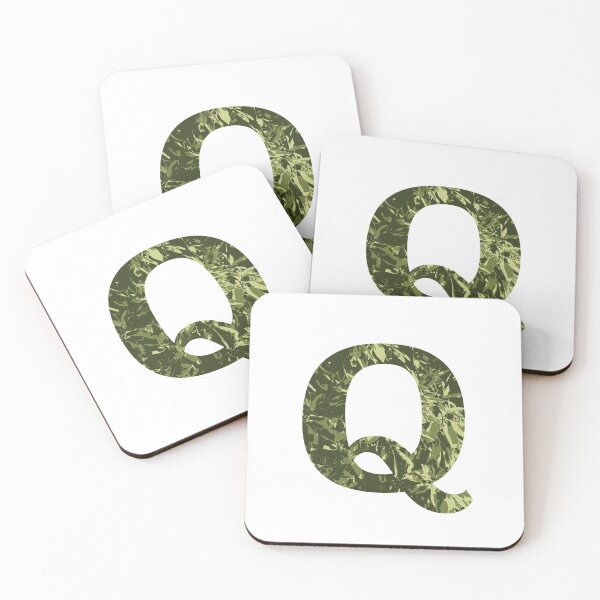 Item preview, a alphabet letter Q monogram designed and sold by patternsplus.