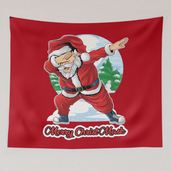 Item preview, Cute funny Christmas Santa Merry Christmask designed and sold by Brendsy.