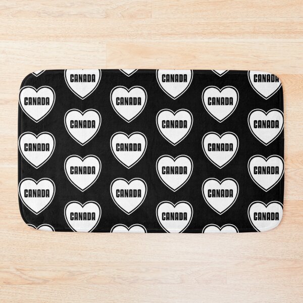 Item preview, Canada Bold Text within Heart Icon designed and sold by dylanxh.