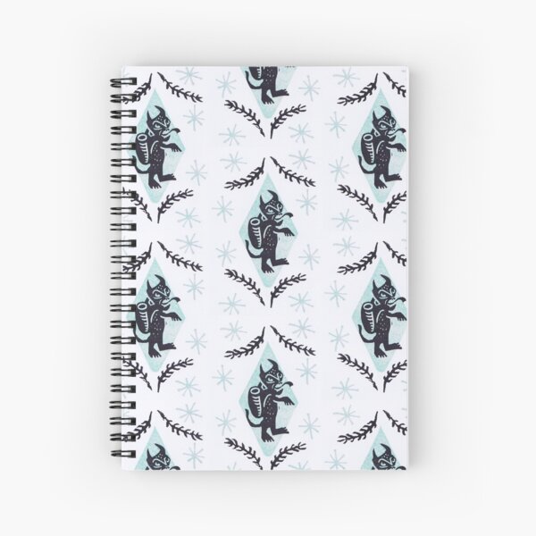 Have Yourself a Merry Little Krampus Spiral Notebook