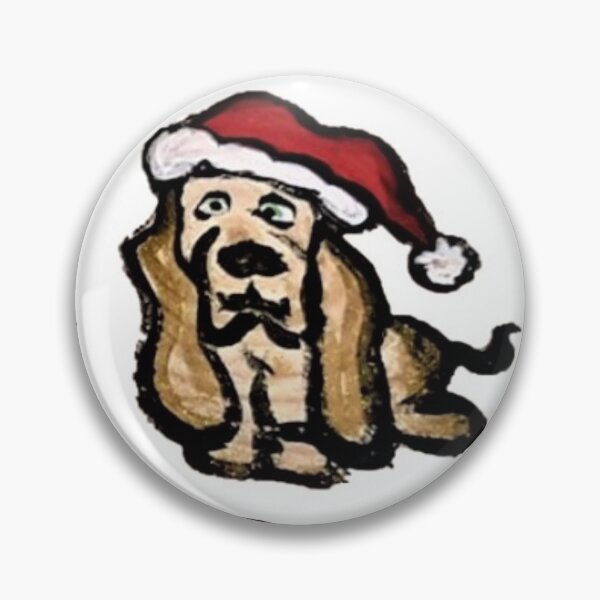 Item preview, Winter Bassethound designed and sold by craftsbydaphy.
