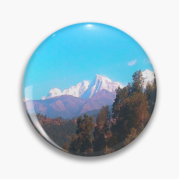 Item preview, Glacier blue mountain view designed and sold by Mariolangstieh.