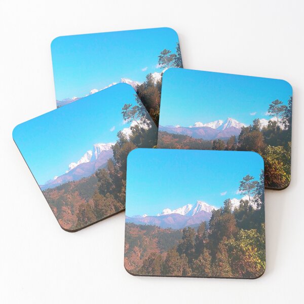 Item preview, Glacier blue mountain view designed and sold by Mariolangstieh.