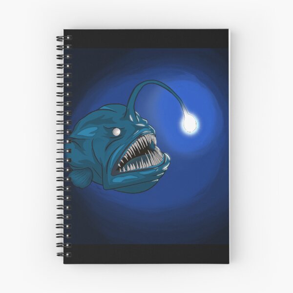 Item preview, Angler Fish From The Deep Blue designed and sold by anikavodicka.