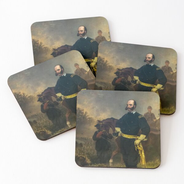 Item preview, General Ambrose Burnside At Antietam - Emanuel Leutze designed and sold by warishellstore.