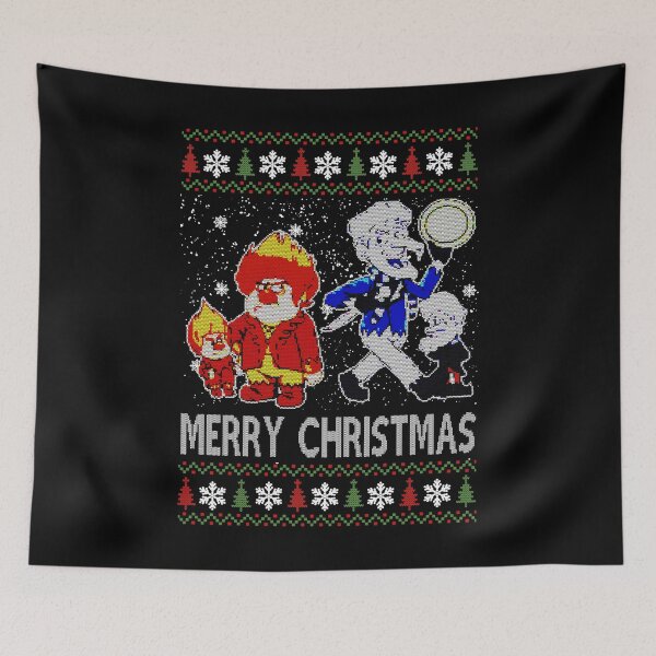 Item preview, Merry christmas miser brothers ugly christmas sweater art designed and sold by RaymonCharles9.