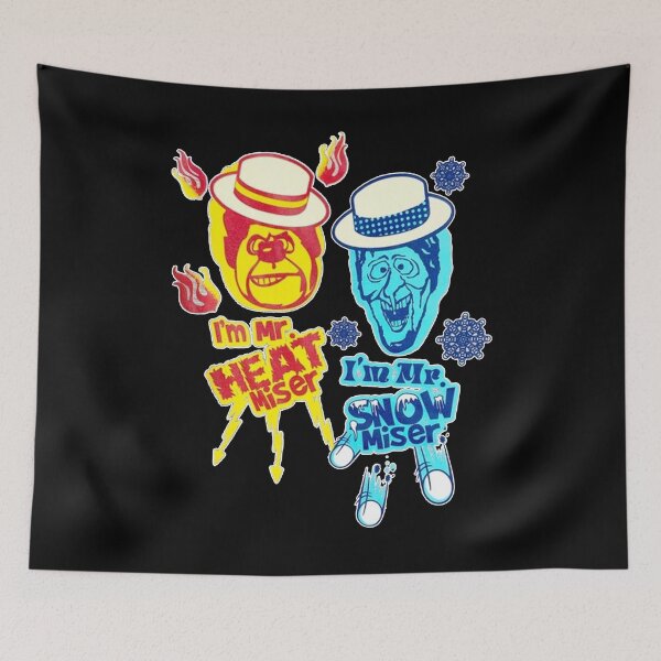 Item preview, Mr heat and snow miser brothers ugly christmas sweater art designed and sold by RaymonCharles9.