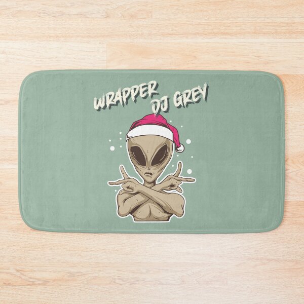 Artikelvorschau, Wrapper DJ Gray Alien Ich glaube Design T-Shirt entworfen und verkauft von HappySchnapper.