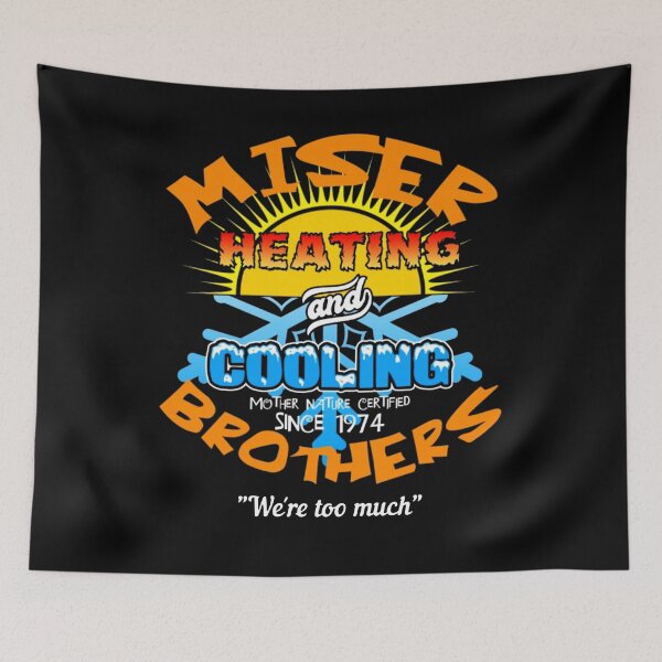 Item preview, Cooling since 1974 miser brothers ugly christmas sweater art designed and sold by RaymonCharles9.