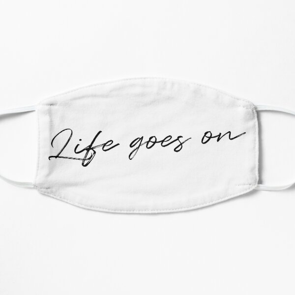 Bts Life Goes On Face Masks Redbubble