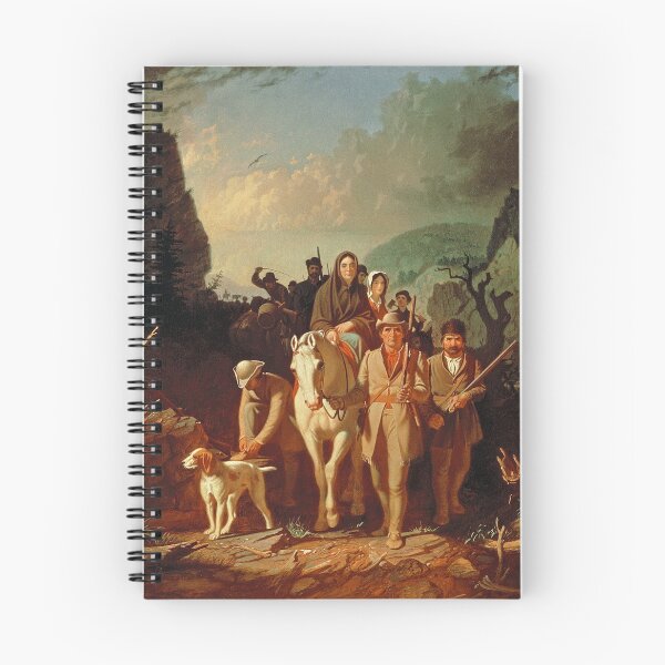Item preview, Daniel Boone Escorting Settlers Through The Cumberland Gap - George Caleb Bingham designed and sold by warishellstore.