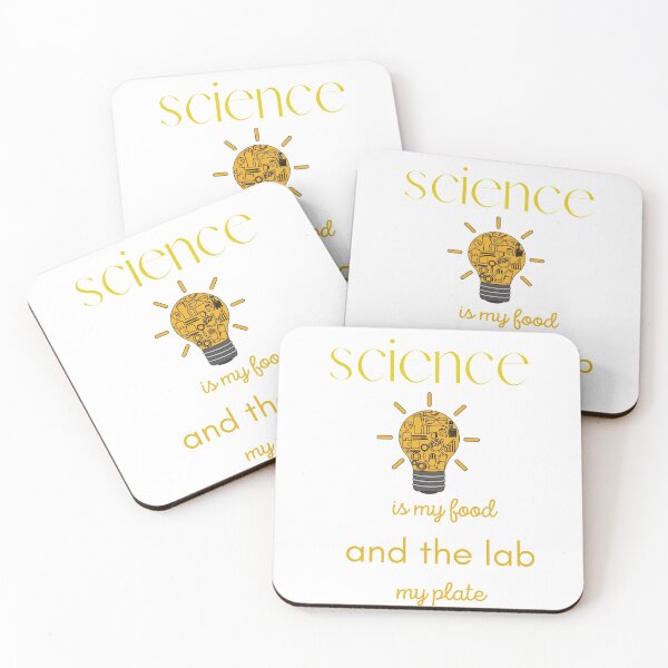 Item preview, science is my food design designed and sold by Mizems.