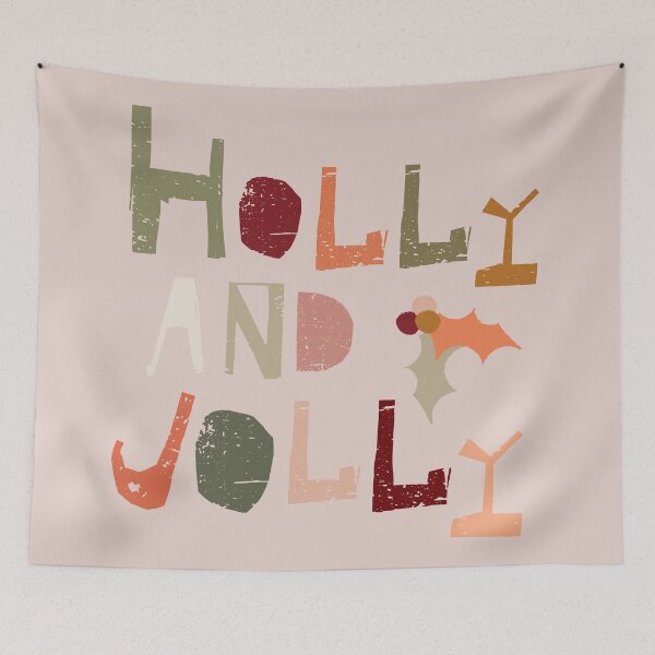 Item preview, Holly and Jolly designed and sold by taylorsarttable.