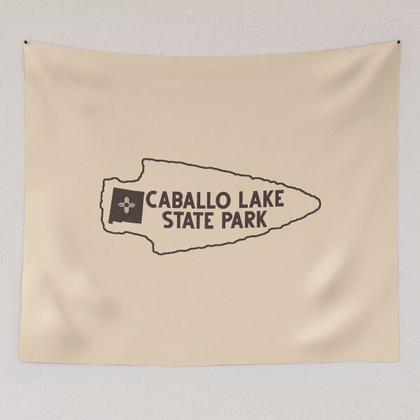 Item preview, Caballo Lake State Park New Mexico NM Rustic Arrowhead designed and sold by palmettodigital.
