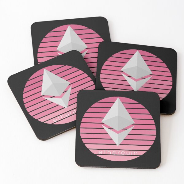 Item preview, Ethereum Crypto Pink Sunset designed and sold by Bitcoin-Fashion.