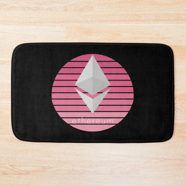 Artikelvorschau, Ethereum Crypto Pink Sunset entworfen und verkauft von Bitcoin-Fashion.