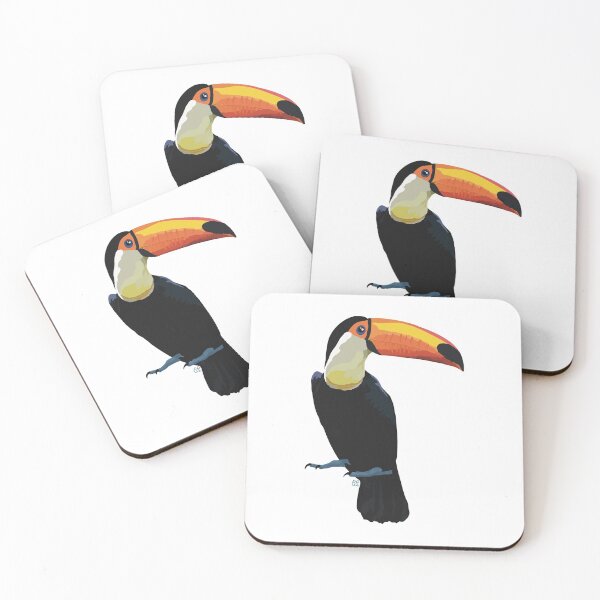Item preview, Toco toucan(Ramphastos toco) designed and sold by Alawstrations.