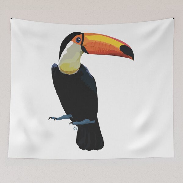 Item preview, Toco toucan(Ramphastos toco) designed and sold by Alawstrations.