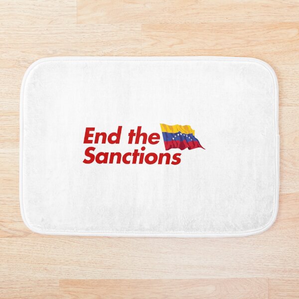 Item preview, End the Sanctions Venezuela Maduro America Guaidó Hands Off No Coup designed and sold by ez-does-it.