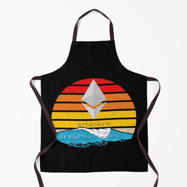 Item preview, Ethereum Ride the Wave Sunset Design designed and sold by Bitcoin-Fashion.