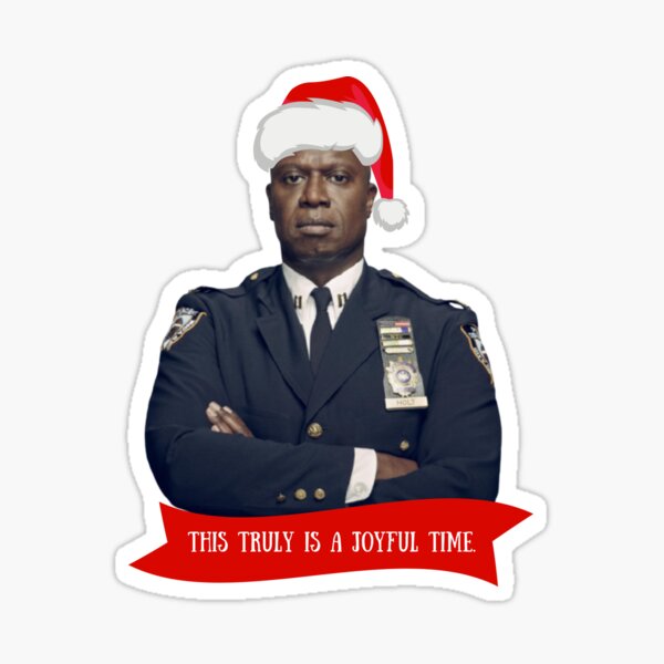 Item preview, Captain Raymond Holt - Christmas  designed and sold by Brooklyn-99shop.