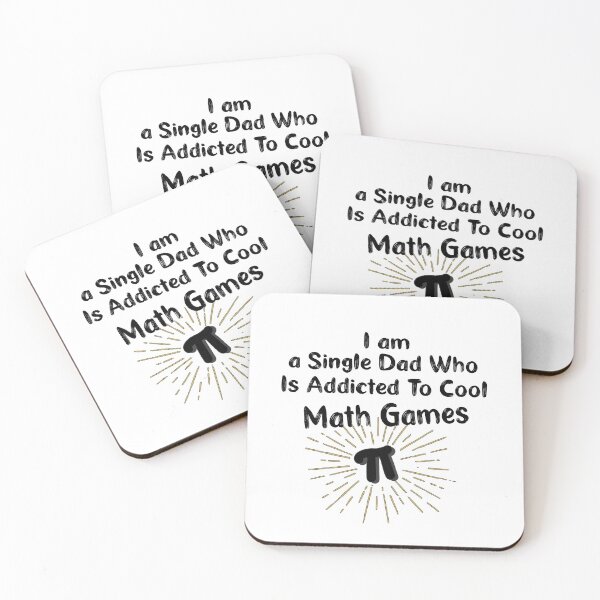 Item preview, I Am A Single Dad Who Is Addicted To Cool Math Games designed and sold by ZAstore.