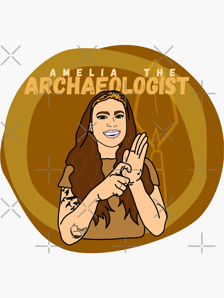 Amelia the Archaeologist Logo by ArchaeoAndASL