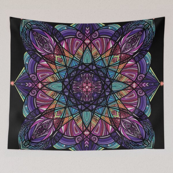 Aperçu de l'œuvre mandala créée et vendue par BirdsongAndBear.