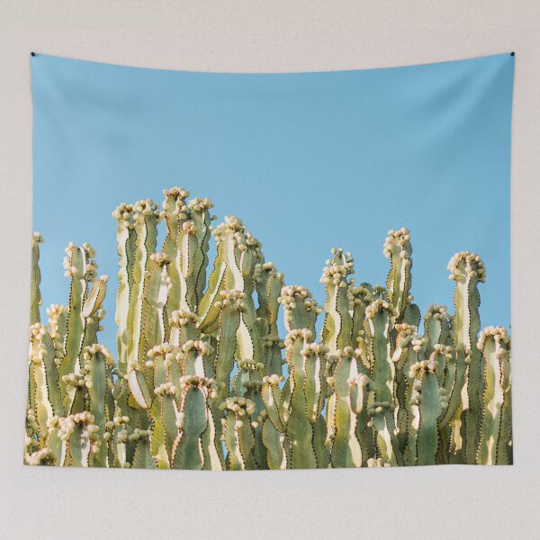Item preview, Green Cactus Blue Sky designed and sold by Walk-It-Off.