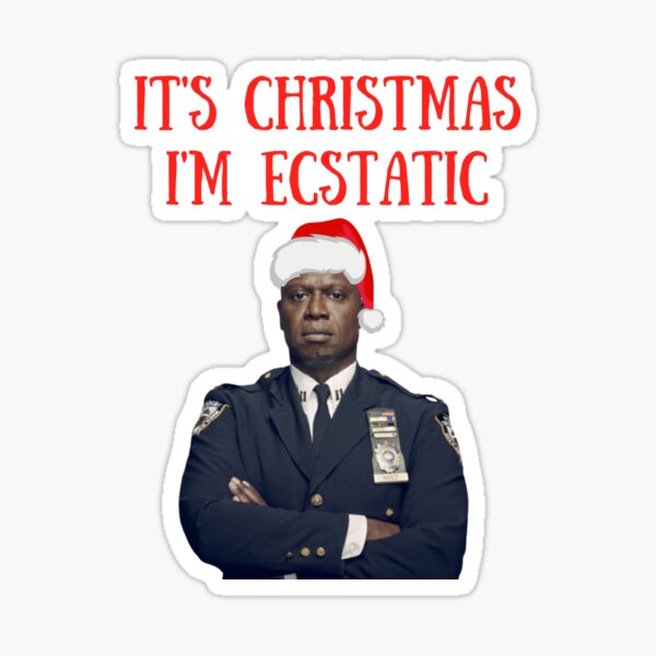 Item preview, Captain Raymond Holt - Christmas - Funny designed and sold by Brooklyn-99shop.