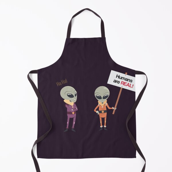Item preview, Humans Are Real | Funny Aliens designed and sold by artado.
