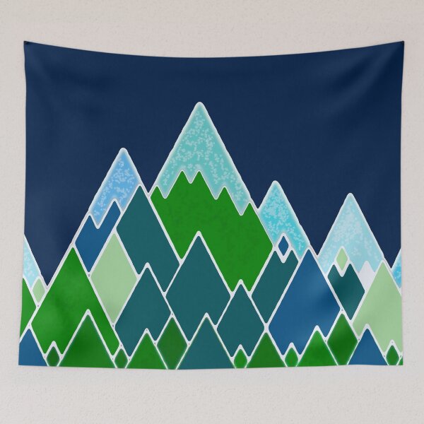 Item preview, Geometric Mountain Ranges designed and sold by MarcSabuncu.
