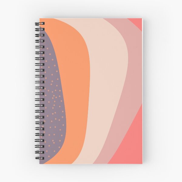 Item preview, Polka dots, mauve, blush pink, orange brick, beige stripes simple minimalist design   designed and sold by milkasweet.