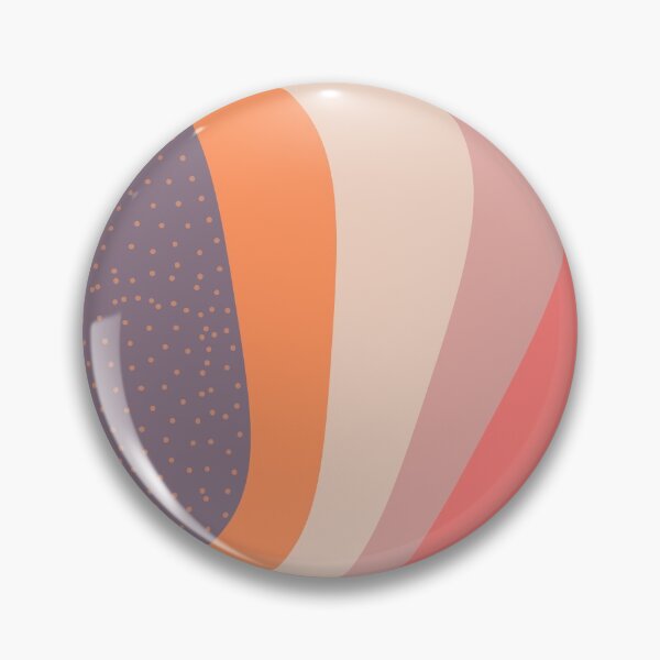 Item preview, Polka dots, mauve, blush pink, orange brick, beige stripes simple minimalist design   designed and sold by milkasweet.