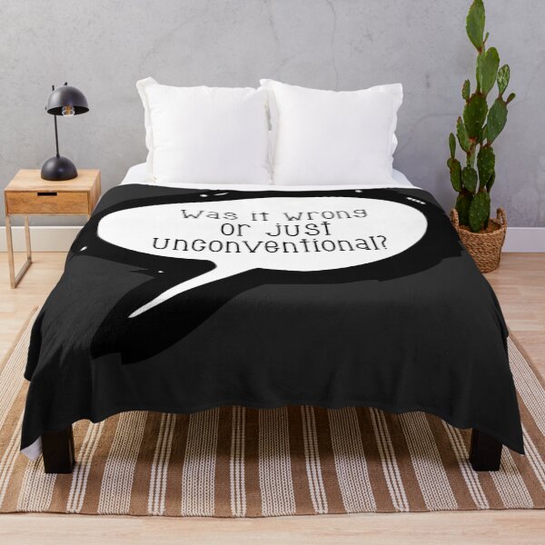Item preview, "Was It Wrong Or Just Unconventional?" - David Rose, Schitt's Creek designed and sold by Threethreethree.