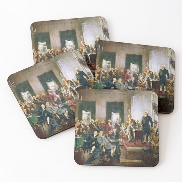 Item preview, Scene at the Signing of the Constitution of the United States - Howard Chandler Christy designed and sold by warishellstore.