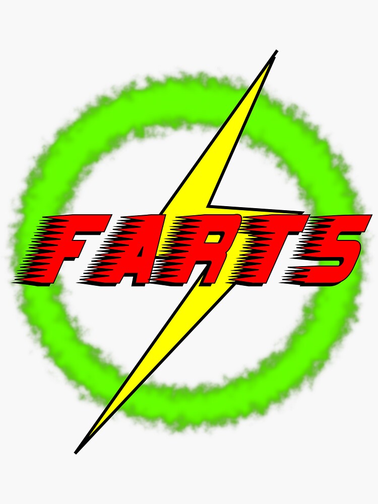 "Lighting Farts" Sticker by Cdthernandez Redbubble