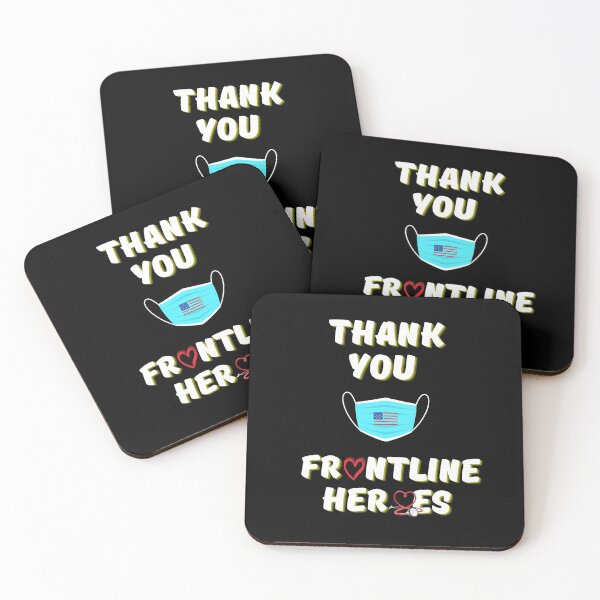 Item preview, THANK YOU FRONTLINE HEROES AMERICAN FLAG designed and sold by Rpgpbp.