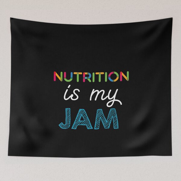 Item preview, Nutrition is my Jam. Funny Nutrition Design designed and sold by Custom365.