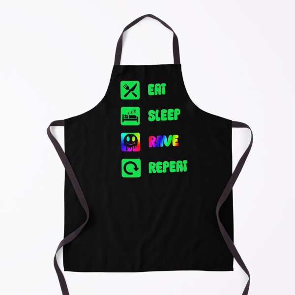 Item preview, Eat Sleep Rave Repeat designed and sold by potatoegoat.