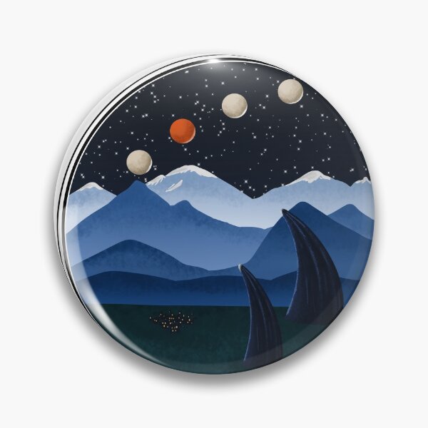 Item preview, Ilus New Terra Planet Sticker Sci Fi designed and sold by Carla Perry.