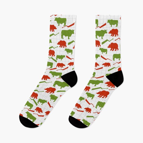 Item preview, Stock Exchange Bull and Bear Pattern designed and sold by ThoughtJumble.