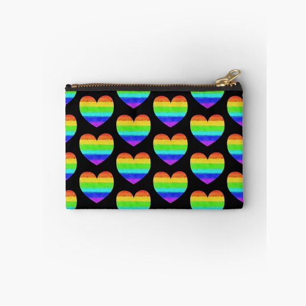 Item preview, Rainbow Watercolor Heart designed and sold by Punderstandable.